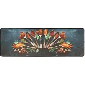 vidaXL Keukenmat wasbaar 60x180 cm meerkleurig