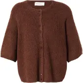 MSCH Copenhagen Gebreid vest 'Bondie Hope' donkerbruin