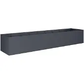 vidaXL Plantenbak Antraciet 360 x 80 x 60 cm Koudgewalst staal
