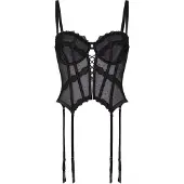Hunkemoller Bustier Kat Zwart Dames | Maat: 70E
