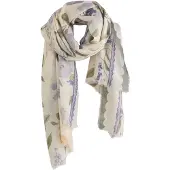 Next Sjaal jade groen / lavendel / abrikoos / offwhite