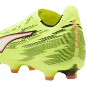 Puma Heren Ultra 5 Match Stevige Grond Voetbalschoenen (Geel/zwart)