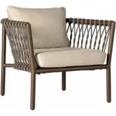 Cotoons Tuinstoel Alba Fauteuil Brons + Kussens Stone