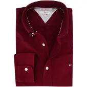 Tommy Hilfiger Overhemd 'Heritage' kersrood