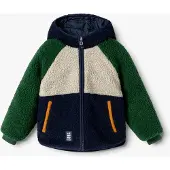 Liewood Thermo/Fleece Jas - Jackson - Omkeerbaar - Garden Green/ - - 5 jaar (110) - Thermojassen