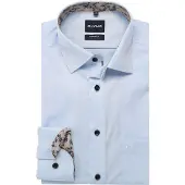 Olymp Overhemd lichtblauw Shirt dress ml 5