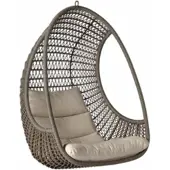 Cotoons Tuinstoel Avellino Hangfauteuil Excl. Standaard Brons + Kussens Stone