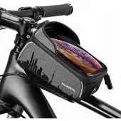 RockBros Merkloze Fietstas Frame Tas voor Smartphone tot 6,2 inch - 1L