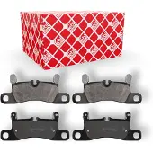 Febi Remblokken set 16809 FEBI voor o.a. PORSCHE, VOLKSWAGEN
