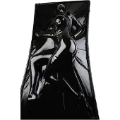 Late X - latex vacuümbed (zwart)