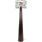 AnLi Style AnLi Stijl Vloerlamp Curl 1L, bruin