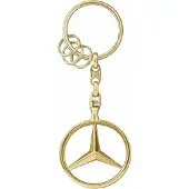 Mercedes-Benz Sleutelhanger Brussel - goudkleurig