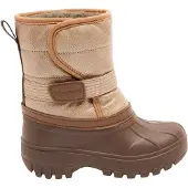 Bisgaard snowboots met profielzool - bruin/goud Jongens Textiel - maat 27