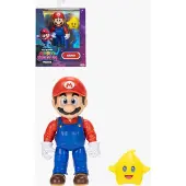 Super Mario Galaxy Film – 13 cm Figuurserie – Mario-figuur met Luma-ster