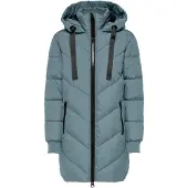 ONLY Wintermantel 'JDYSkylar' cyaan blauw