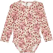 Müsli Rompertje/body cappuccino / groen gemêleerd / rosa / framboos