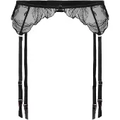 Hunkemoller Jarretels 'Ellen' zwart