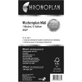 Chronoplan Weekplanner 2027, Midi, universele perforatie, 1 week/2 pagina's