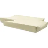 Jollein Aankleedkussenhoes Badstof 50x70cm Soft Matcha (2pack)