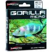 Tubertini Gorilla Micro Flurocarbon 150 M Transparant 0.136 mm