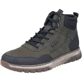 Rieker Veterboots 'B9310' groen / zwart
