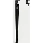 TIPTOE Tafelpoot - 75 cm + Muurbeugel Graphite Black