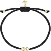 Glanzstücke Armband goudgeel / zwart
