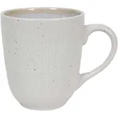 Cookinglife Nola Beige Mokken - Set Van 6 - Koffiemok Mug - Aardewerk Beige - Vaatwasser- En Magnetronbestendig - 350 ml