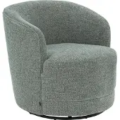 Goossens Fauteuil Milk - Stof - Groen