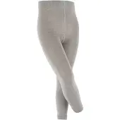 Falke Active Warm met functionele zool wol functioneel materiaal legging kinderen grijs - maat 152-164