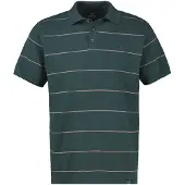 Lerros Heren polo 2675918 664 cedar green