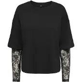 ONLY - ONLTAHLIA L/S LACE TOP PR JRS Dames T-shirt