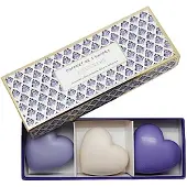 Parfums de Provence Cadeaudoosje met 3 hartzeepjes Lavande