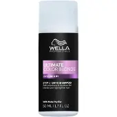 Wella - Ultimate Color Blonde Shampoo - 50ml - Voor Blond & Gekleurd Haar