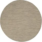 FRAAI Rond buitenkleed - Malta Arrow Naturel - Ø 160cm
