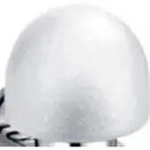 Hansgrohe Atoll helder glasbol voor wandlamp 40082000