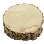 Gasper boomschijf met schors naturel Ø ca. 33 cm