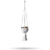 Ancient Wisdom Macramé pannenlap decoratief - natuurlijk