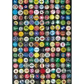 Piatnik Crown Caps - Legpuzzel 1000 stukjes - Stimuleert logisch denken - Multicolor