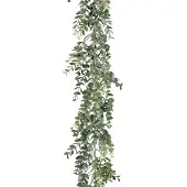 Gasper kunstplant eucalyptusslinger grijsgroen 180 cm