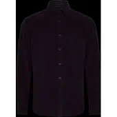 BOSS Relegant Overhemd Corduroy Navy | Donkerblauw | Maat XL