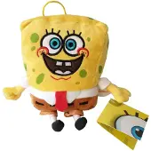 Famosa Squarepants - Pluche knuffel van 20 cm - Voor alle leeftijden