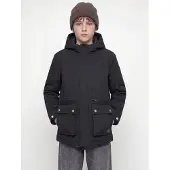 JACK&JONES JUNIOR Parka Boys 176 Zwart
