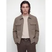 Jack & Jones Tussenjas bruin gemêleerd
