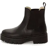 Tamaris Chelsea boots van runder nappa met profielzool