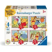Ravensburger Winnie the Pooh Puzzel (12+16+20+24 stukjes)