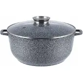 Zilner Grote Marmite Aromaknop 36cm 13,5L - Aluminium Antiaanbaklaag