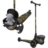Scoot & Ride Highway Kick 2 Levensstijl - Black/Gold - - OneSize - Steps