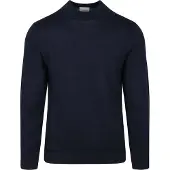 Profuomo Profuoo Turtleneck Trui erinowol Navy | Donkerblauw | Maat M