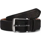 Rehab Heren Riemen Belt Stones Sand - Zwart - Maat 115